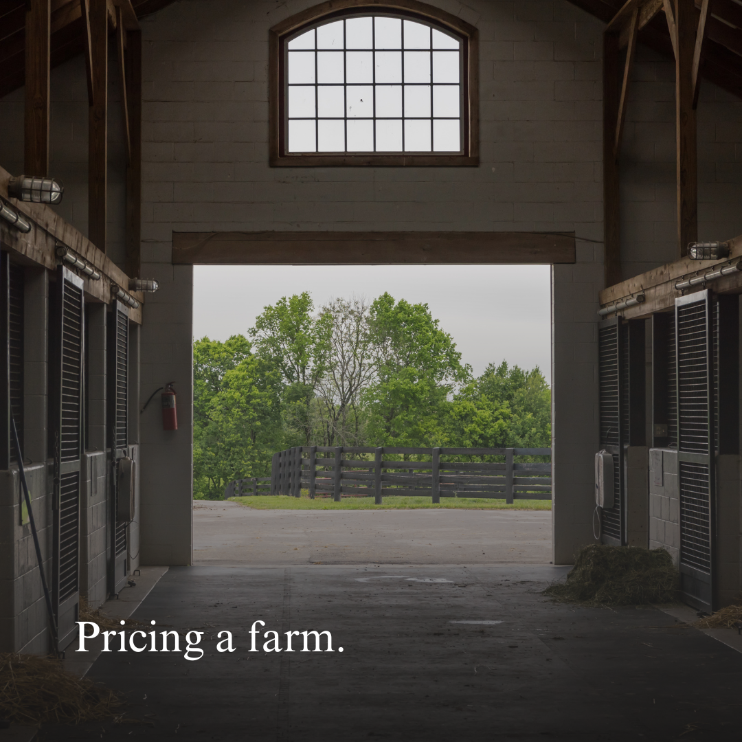 Pricing A Farm